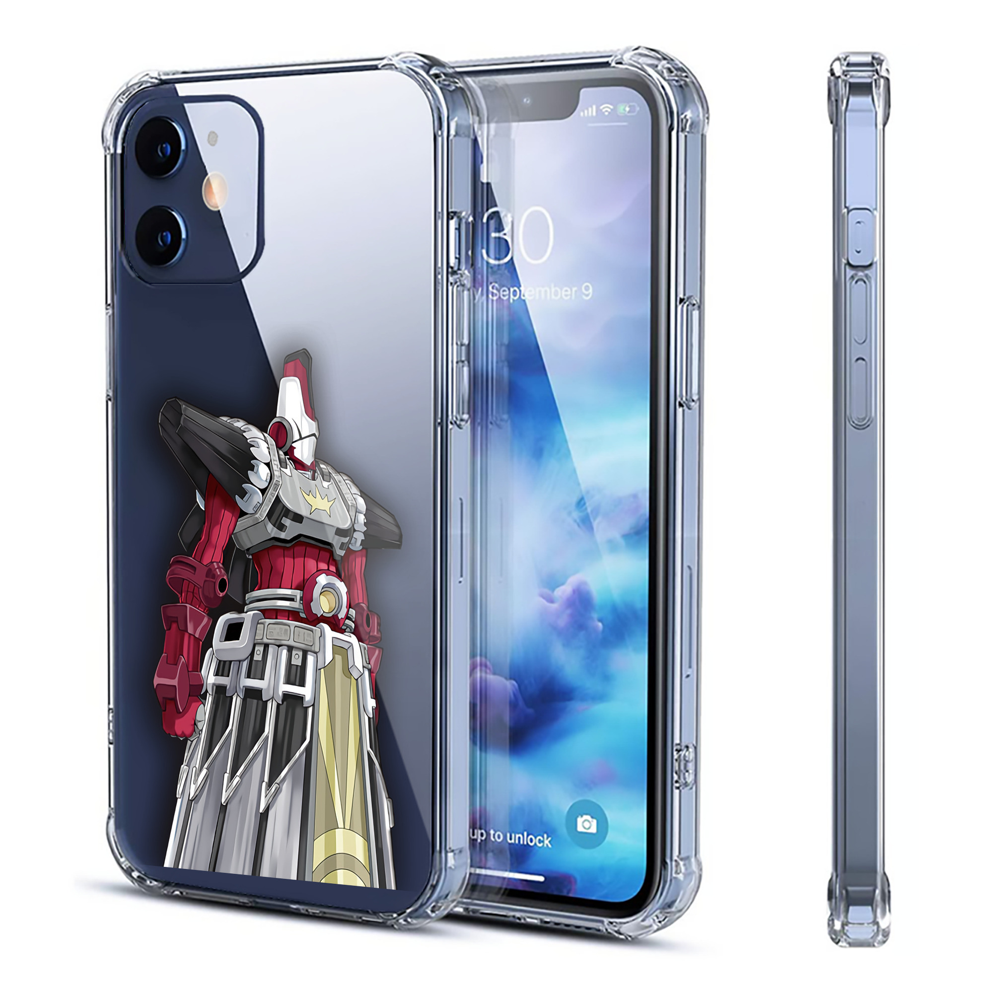 （画像用） 遊☆戯☆王 Yu-Gi-Oh! 【iPhone 12シリーズ対応】透明スマホケース（クリアソフトケース）